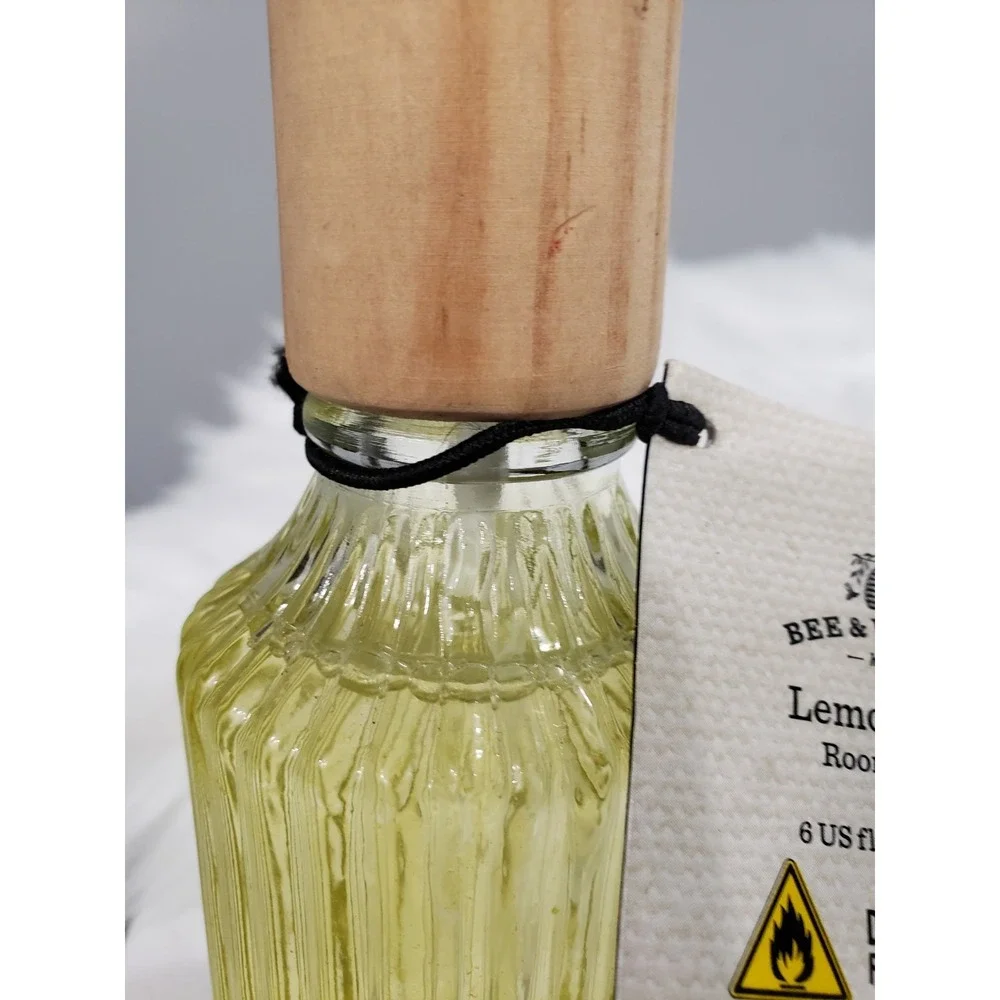 Bee &‎ Willow LEMONGRASS Rosemary Room Spray Non Aerosol Air Freshener 6 Fl Oz